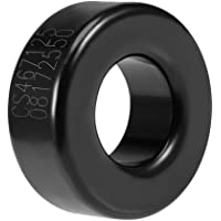 sourcing map Núcleos de ferrita anillo buje almohadilla toroidal de polvo de hierro de color negro de medida piezas 23-5…
